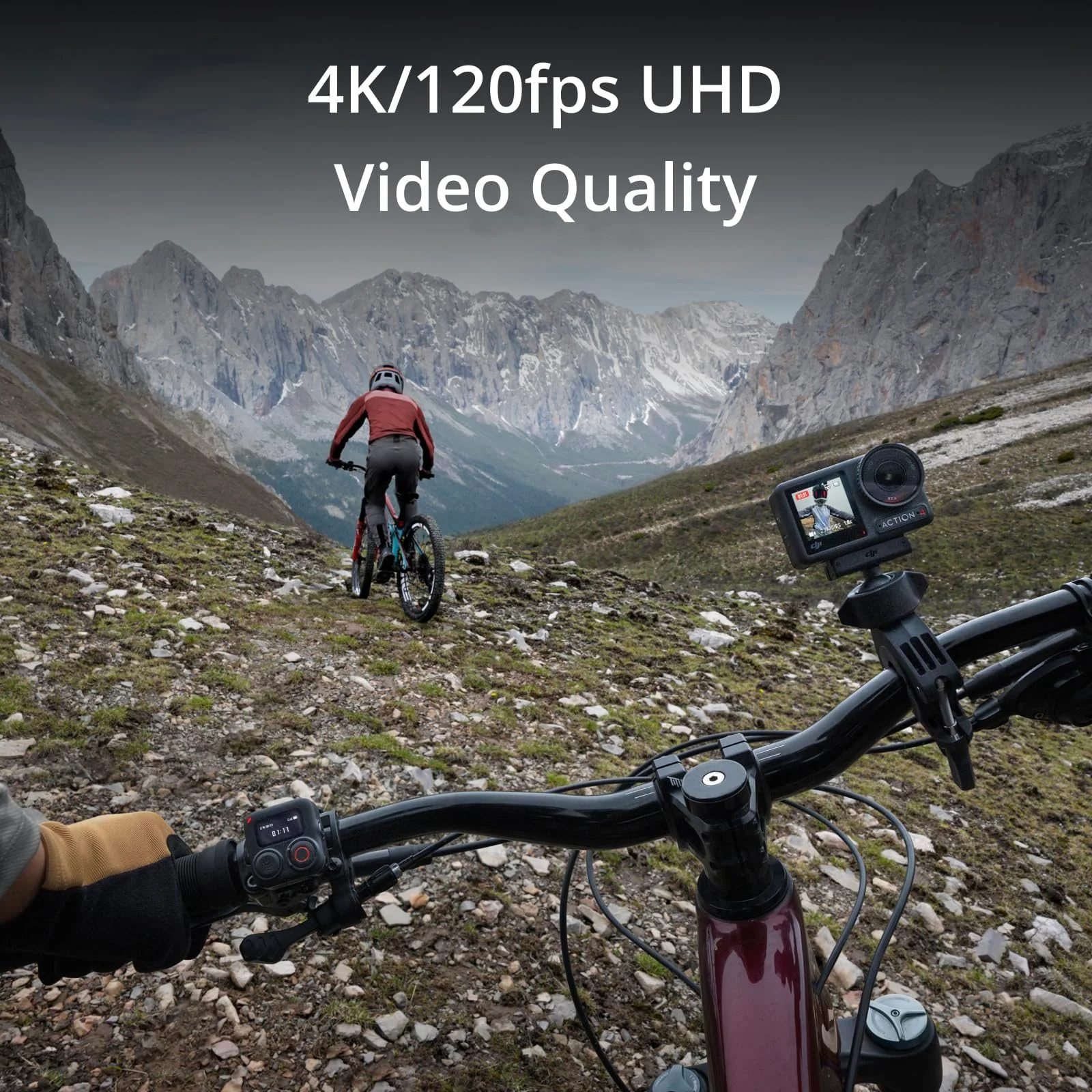 DJI Osmo Action 4 Road Cycling Combo (Open Box) - Image 5
