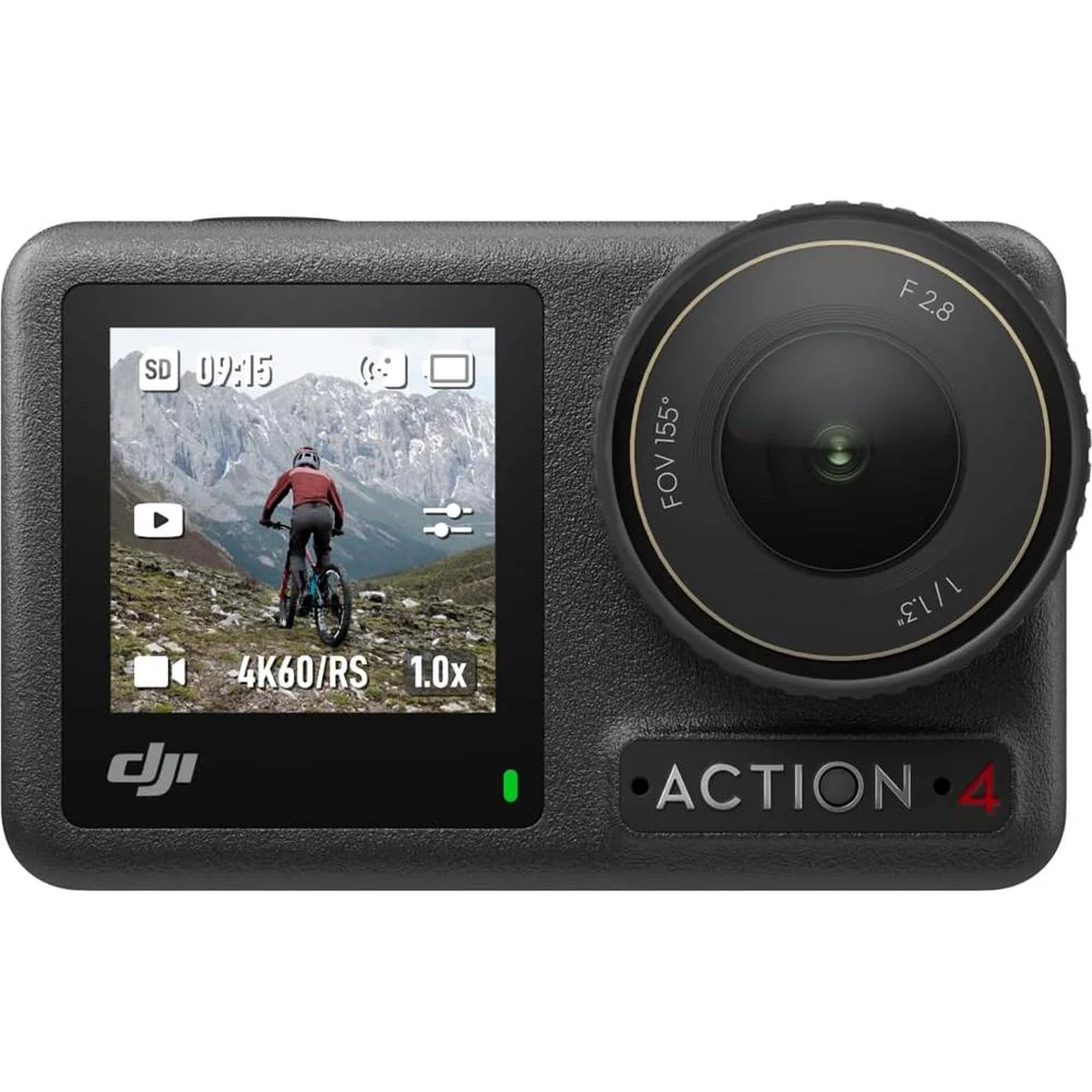 DJI Osmo Action 4 Standard Combo 4K/120fps Waterproof Action Camera Open Box
