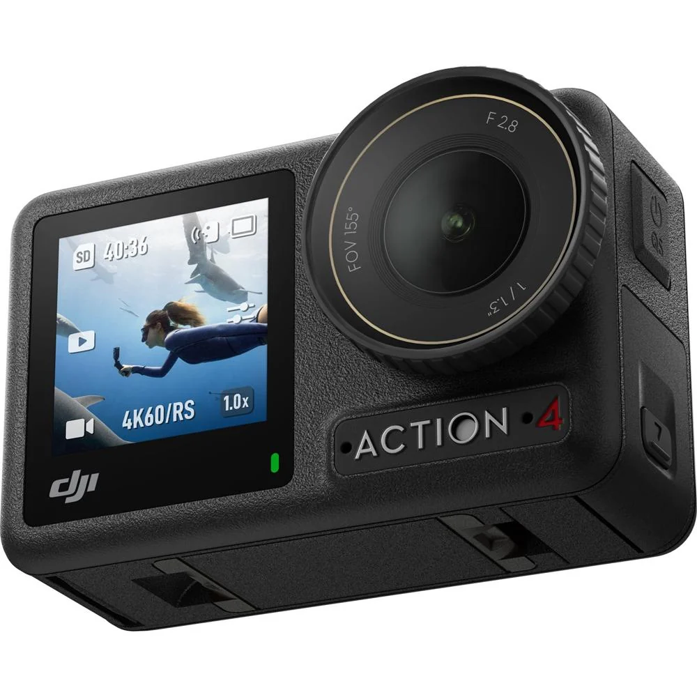 DJI Osmo Action 4 Standard Combo 4K/120fps Waterproof Action Camera Open Box - Image 2