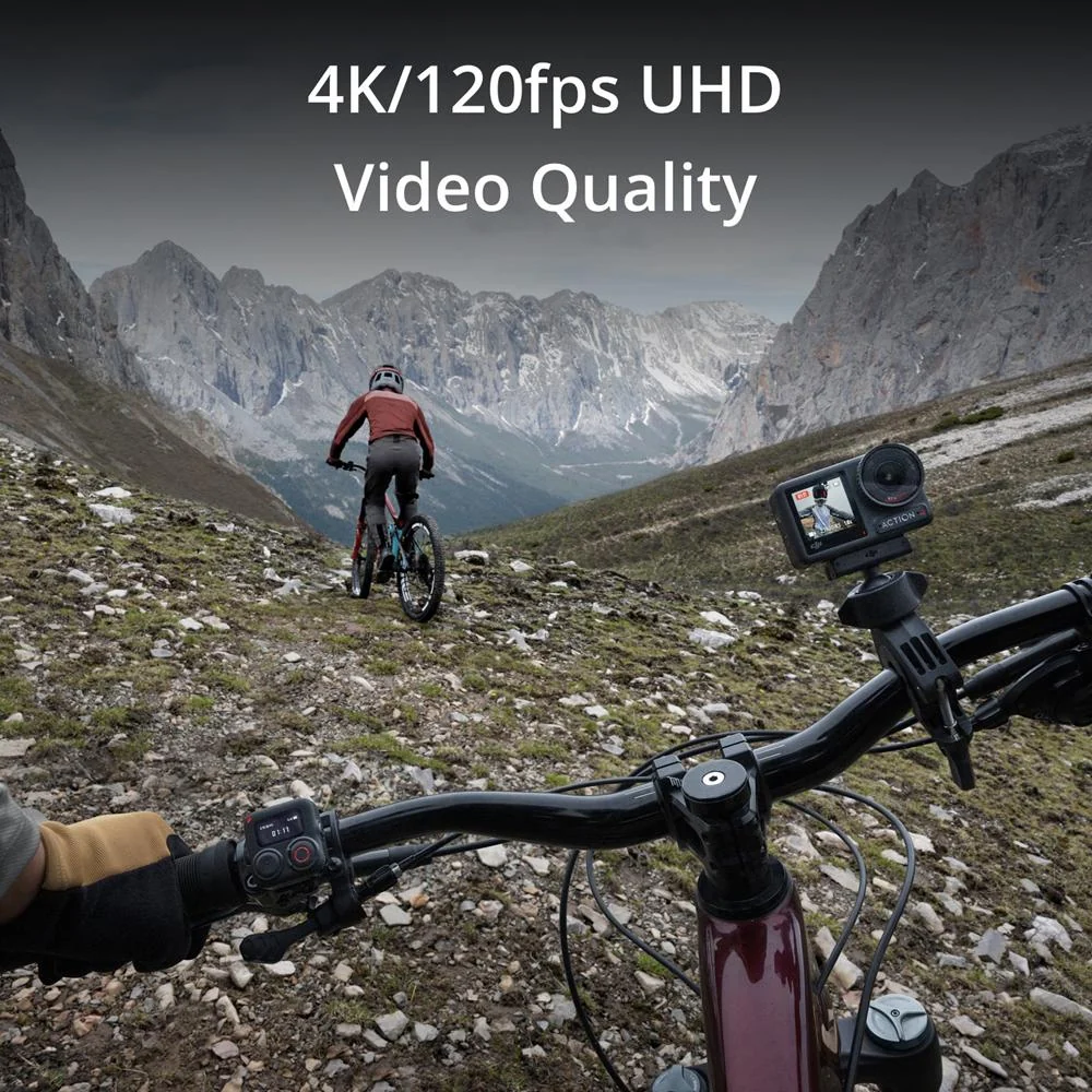 DJI Osmo Action 4 Standard Combo 4K/120fps Waterproof Action Camera Open Box - Image 7