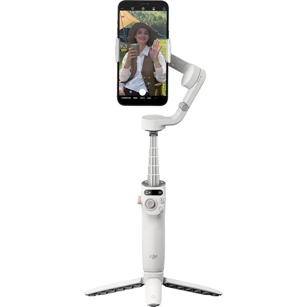 DJI Osmo Mobile 6 Smartphone Gimbal 3-Axis Stabilizer - Platinum Gray - Open Box - Image 5