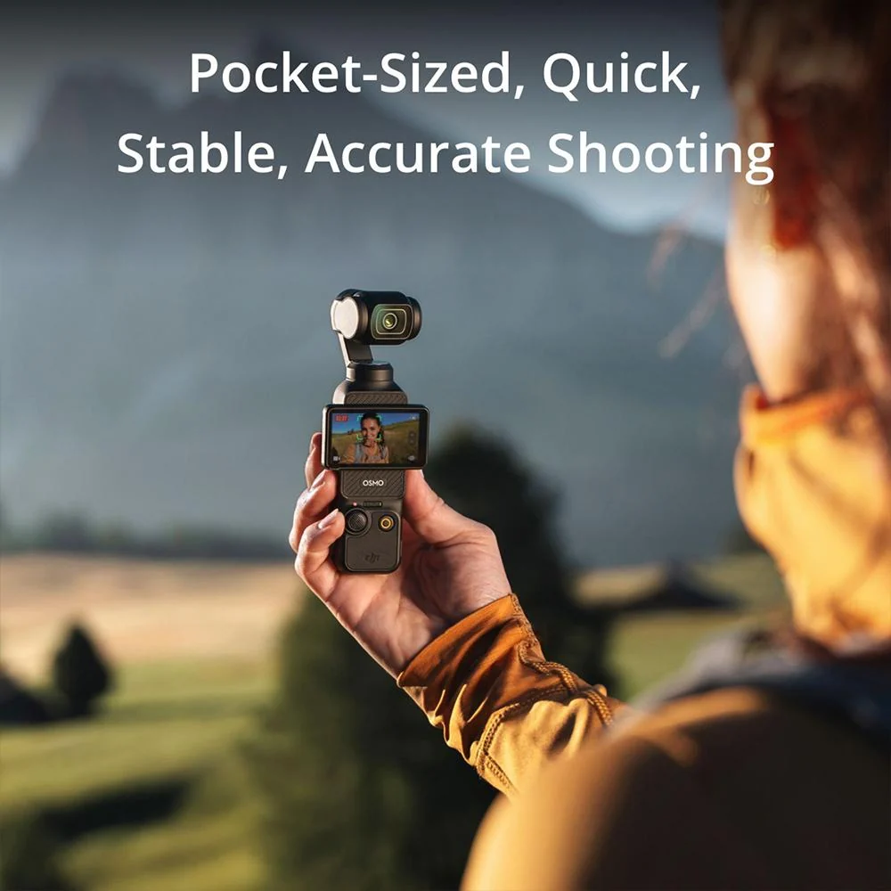 DJI Osmo Pocket 3 Handheld 3-Axis Gimbal Open Box + 26 Month Protection Bundle - Image 4