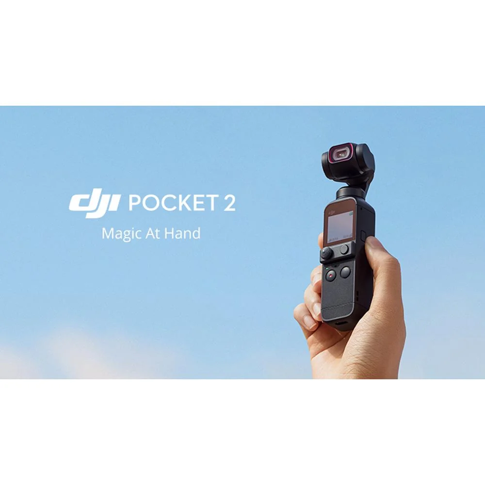 DJI Pocket 2 Handheld 3-Axis Gimbal 4K Camera Creator Open Box +1 Year Warranty Pack - Image 10
