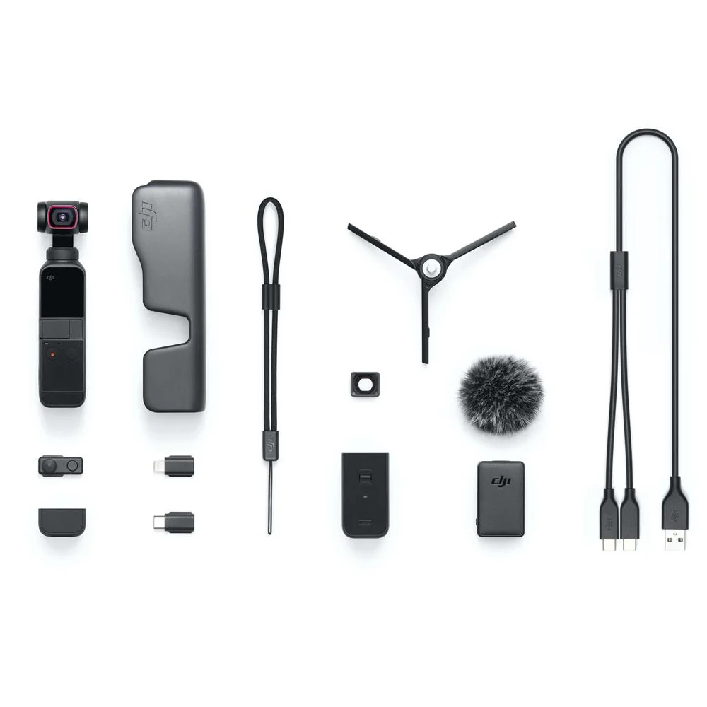 DJI Pocket 2 Touchscreen Handheld 3-Axis Gimbal Stabilizer 4K Camera Creator Combo - Image 3