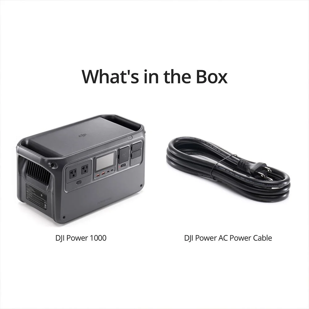 DJI Power 1000, Portable, Ultra- Quiet Outdoor Power Source with 2 Year Warranty - Image 9