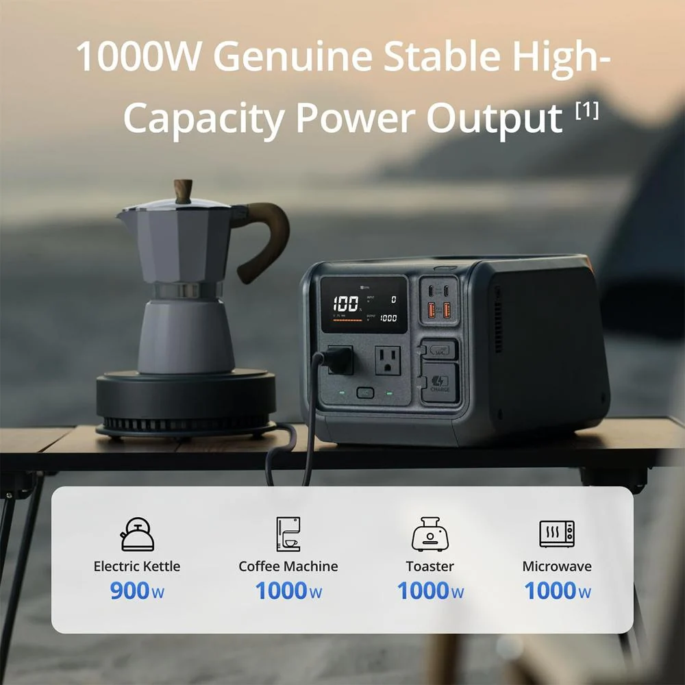 DJI Power 500 Portable Power Station, 1000W Output w/ 2 Year Warranty Bundle - Image 4