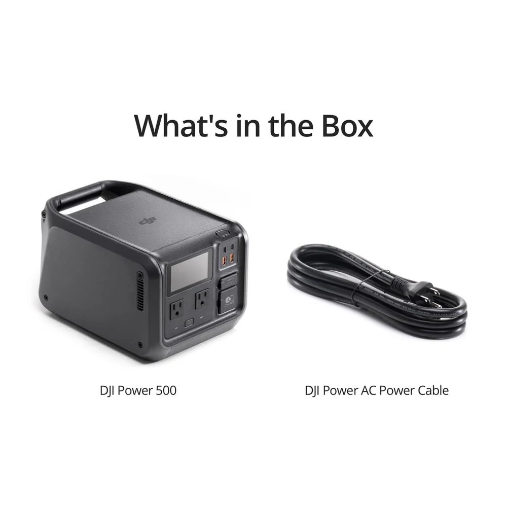 DJI Power 500 Portable Power Station, 1000W Output w/ 2 Year Warranty Bundle - Image 9