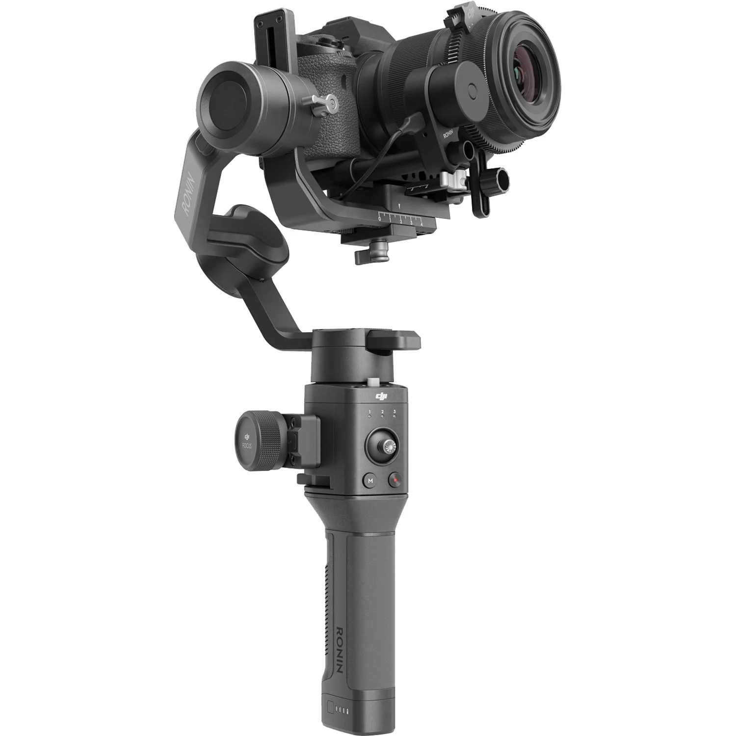 DJI Ronin-SC Single-Handed Stabilizer for Cameras OPEN BOX +1 Year Warranty Pack - Image 2