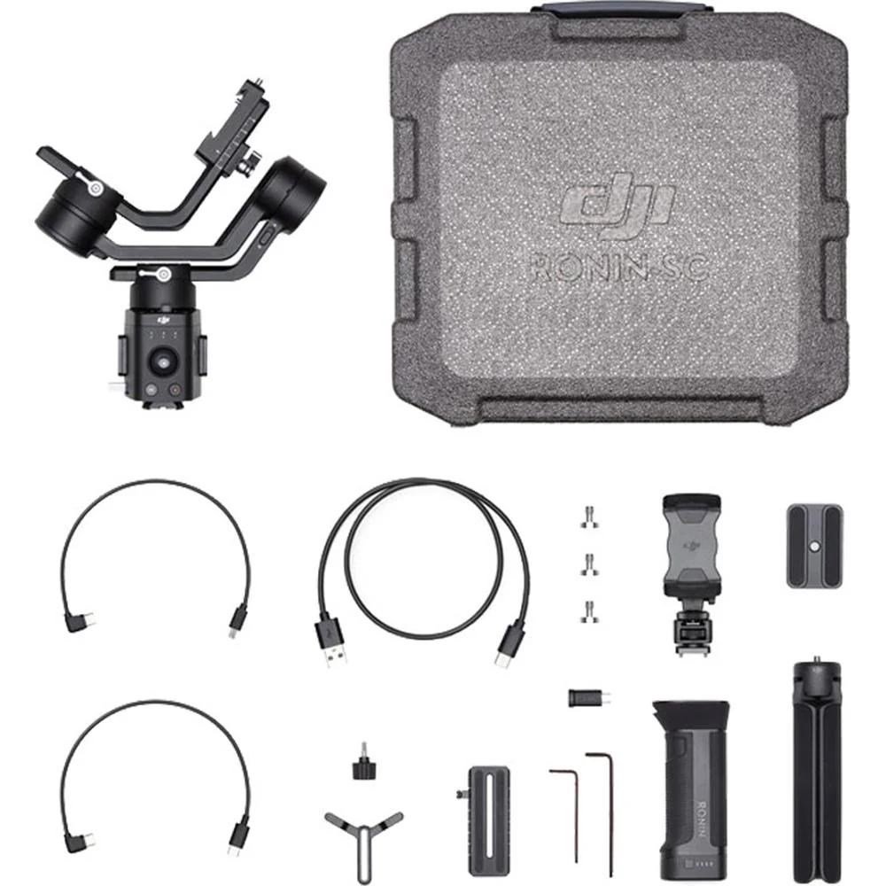 DJI Ronin-SC Single-Handed Stabilizer for Cameras OPEN BOX +1 Year Warranty Pack - Image 8