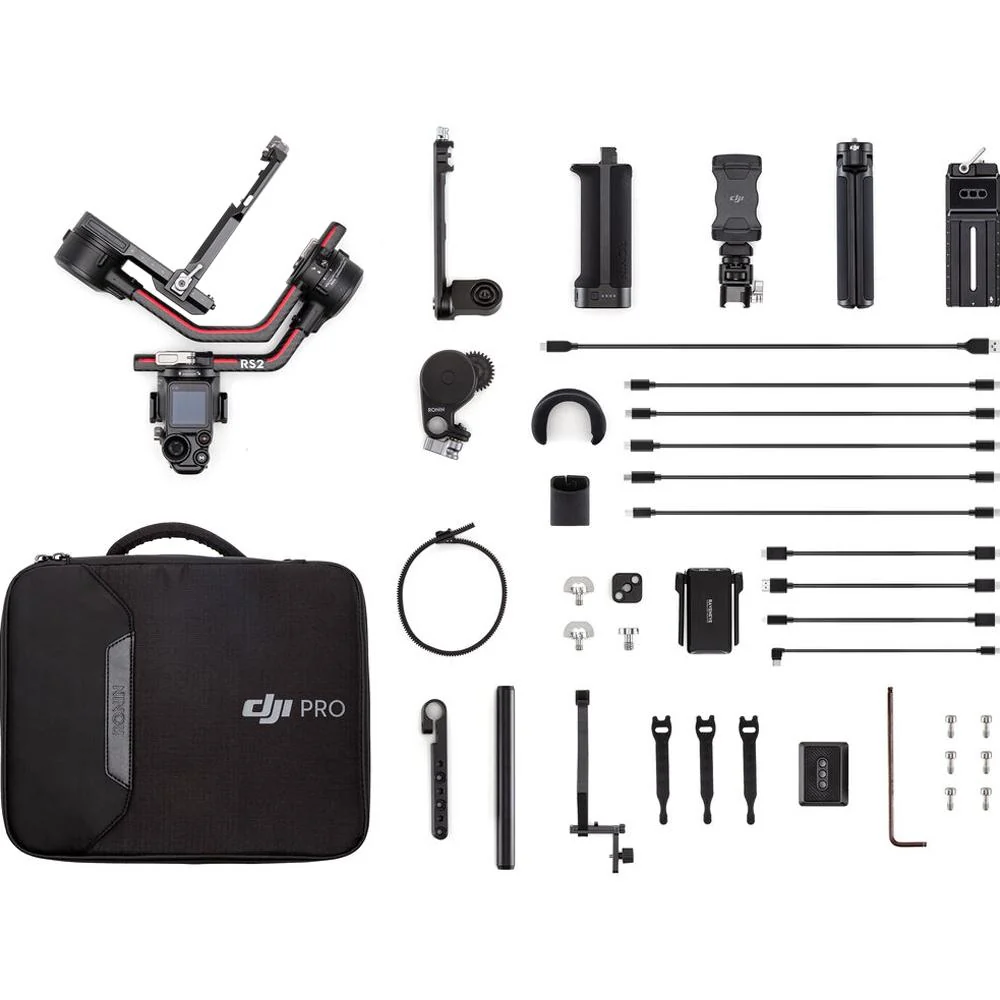 DJI RS 2 Gimbal Stabilizer Pro Combo for DSLR Cameras CP.RN.00000094.01 | Open Box - Image 8