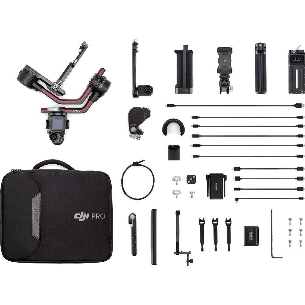 DJI RS 2 Gimbal Stabilizer Pro Combo for DSLR Open Box with 1 Year Warranty - Image 7