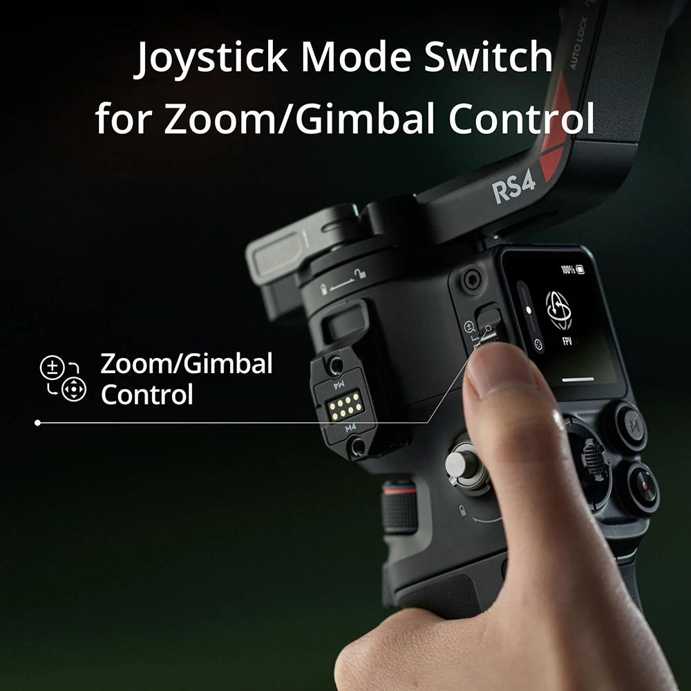 DJI RS 4 3-Axis Gimbal Stabilizer with Enhanced Vertical Shooting - Open Box - Image 3