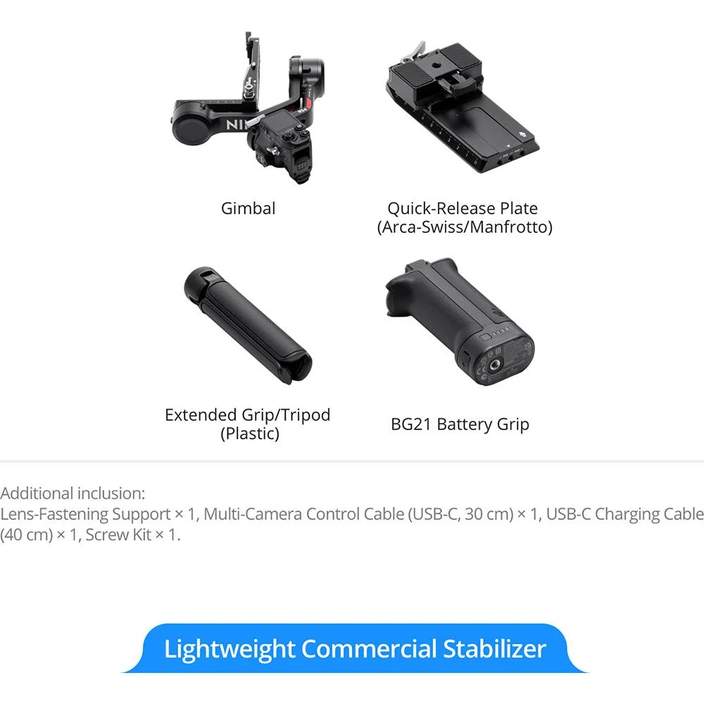 DJI RS 4 3-Axis Gimbal Stabilizer with Enhanced Vertical Shooting - Open Box - Image 6