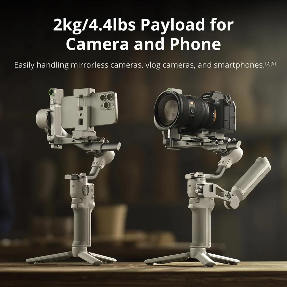 DJI RS 4 Mini Combo - Gimbal Stabilizer for Camera; Intelligent Tracking - Open Box - Image 10
