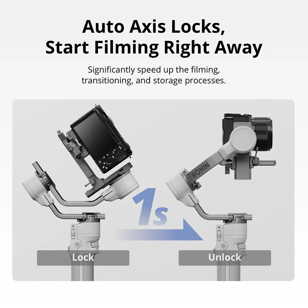 DJI RS 4 Mini, Gimbal Stabilizer for Camera w/ Extended Protection Bundle - Image 3