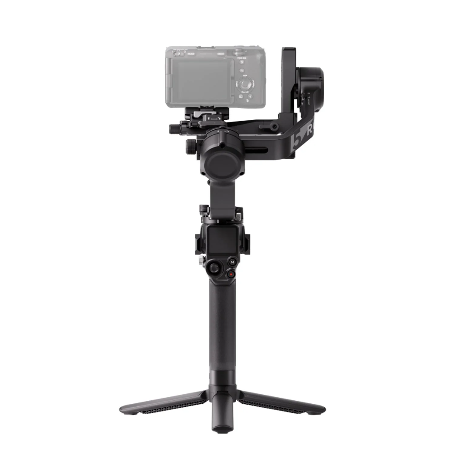 DJI RS 5 Camera Stabilizer + 2x 3.5mm Clip-On Mini Lapel Mic + Smartphone Ring Light - Image 4
