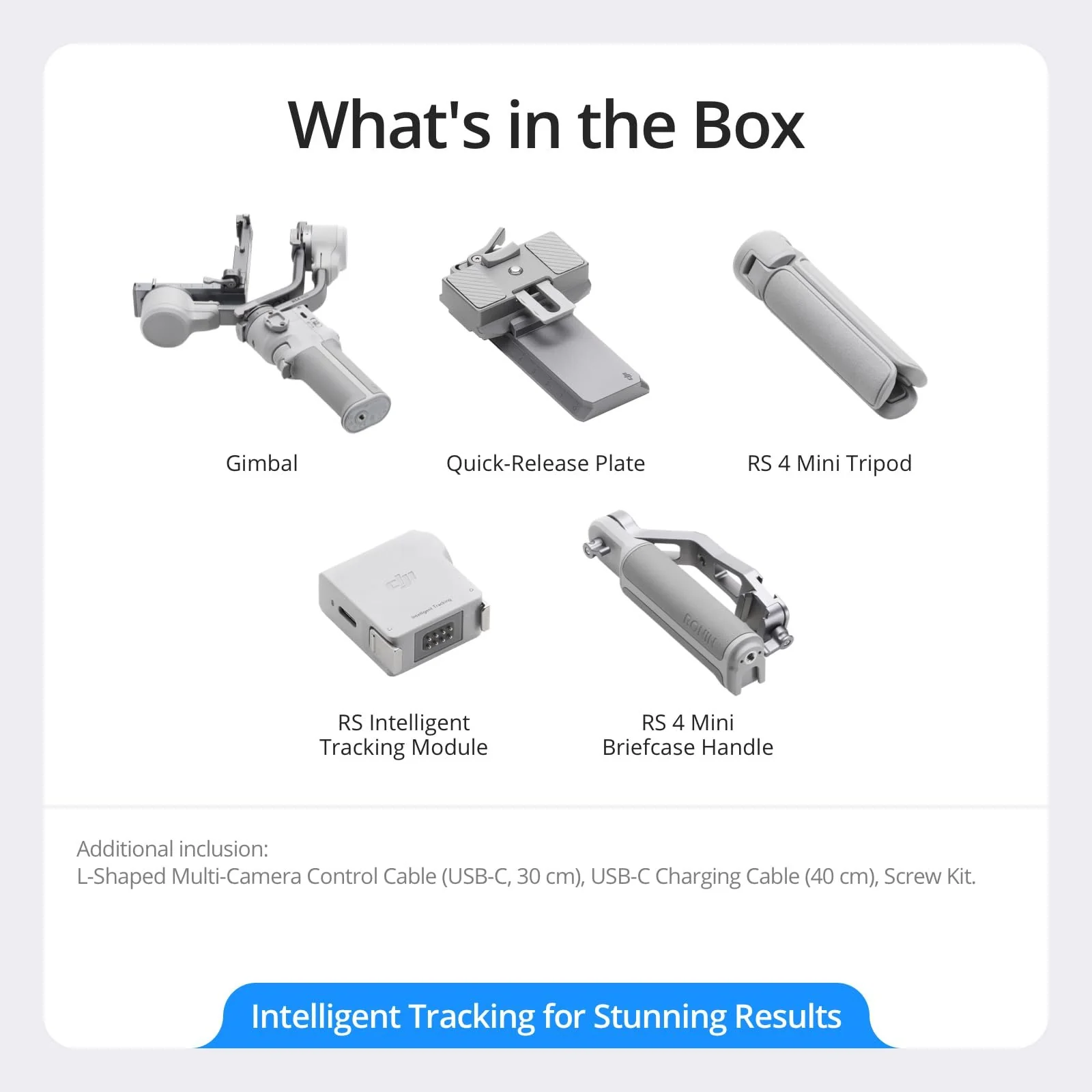 DJI RS4 Mini Combo Gimbal Stabilizer for Camera w/ 128GB Card+2Y Warranty+Bag+2 Mic - Image 9