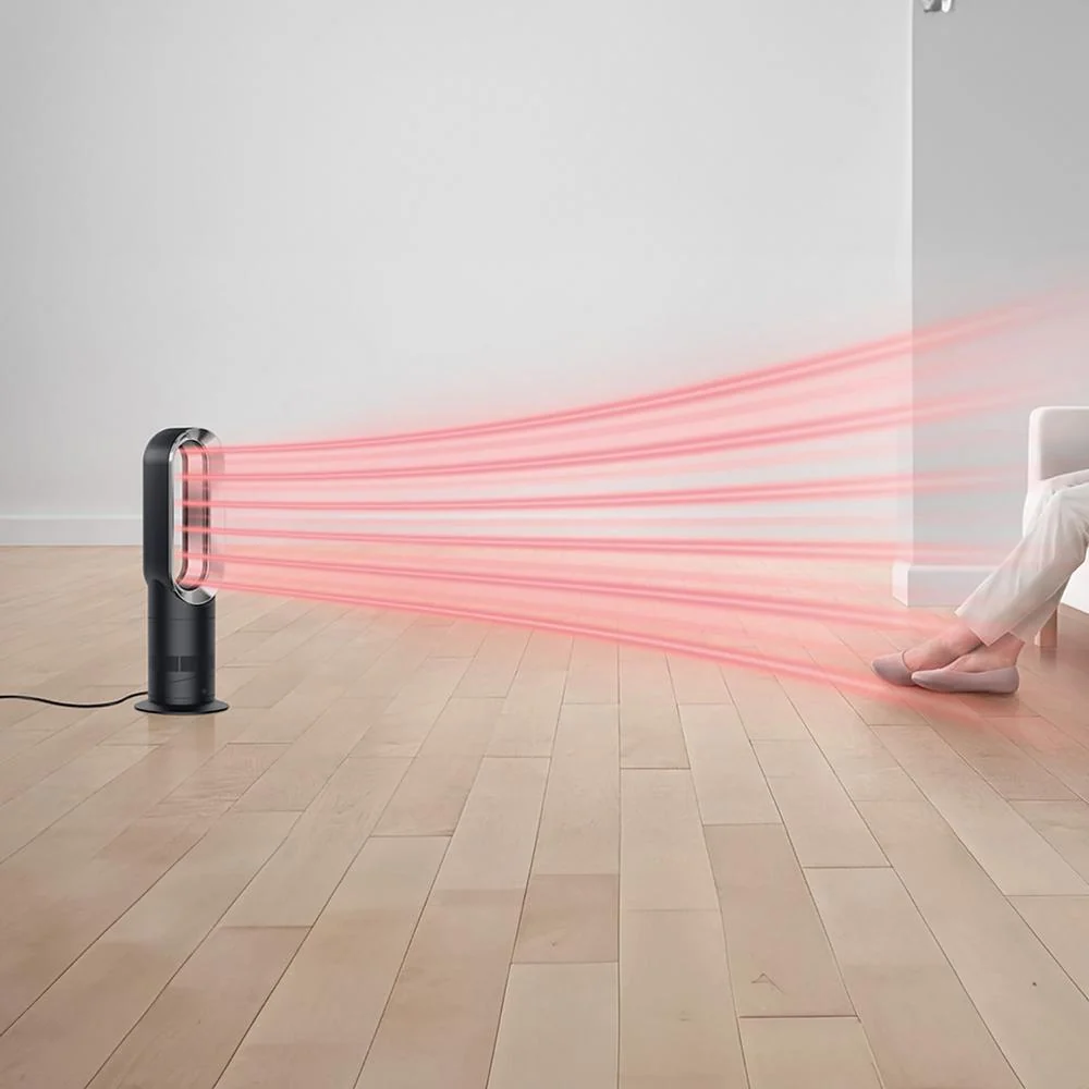 Dyson Hot+Cool Jet Focus fan heater AM09 (Satin Black/Nickel), Large - Open Box - Image 3