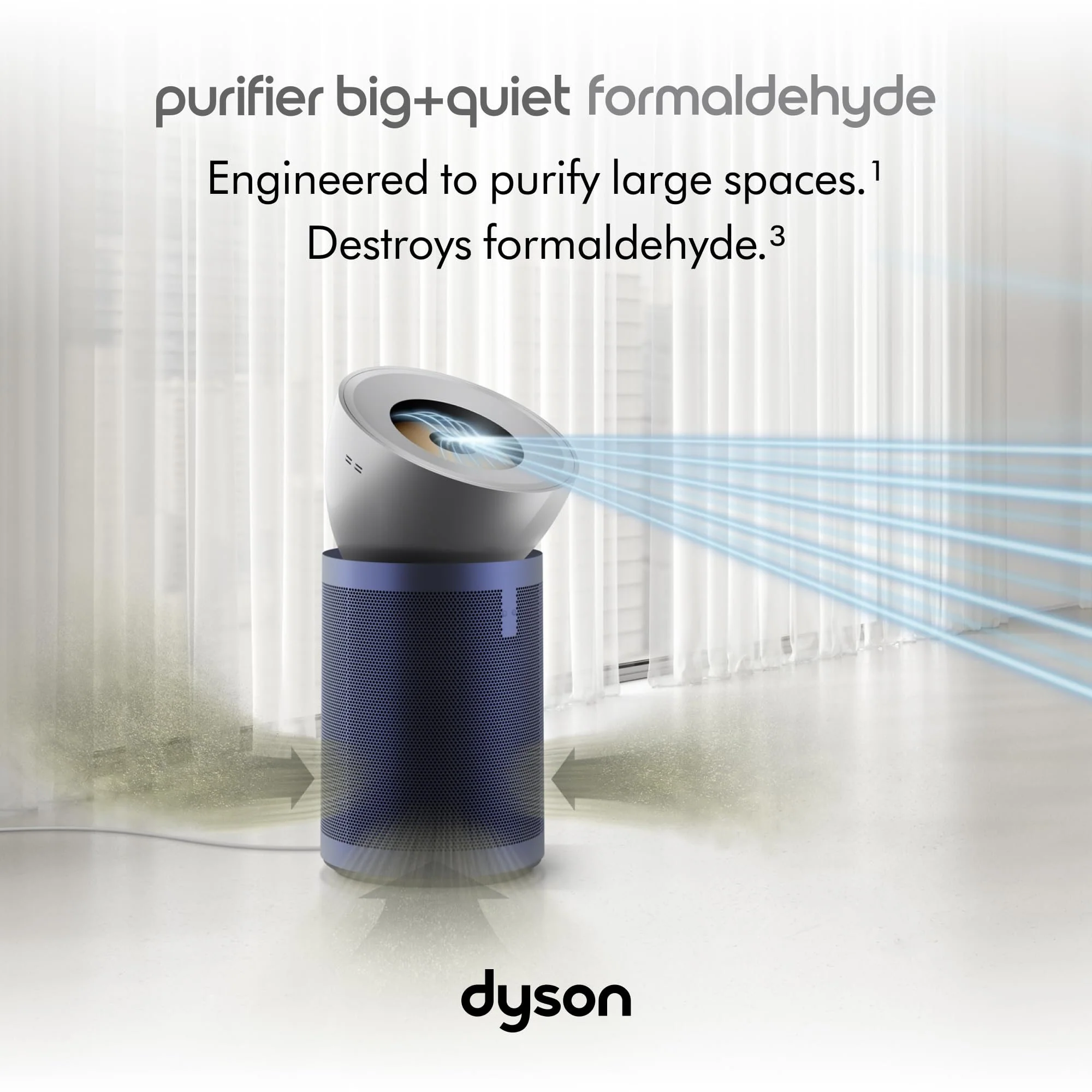 Dyson Purifier Big+Quiet Formaldehyde BP03 (Nickel/Prussian Blue) - Refurbished - Image 2