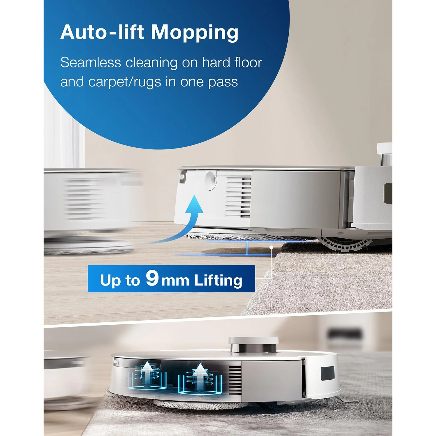 ECOVACS DEEBOT T20 OMNI Robot Vacuum, Mop, Hot Wash, AutoDry, 6000Pa, SelfEmptying - Image 4