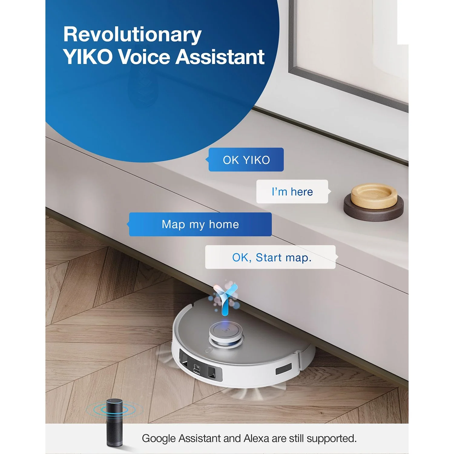 ECOVACS DEEBOT T20 OMNI Robot Vacuum, Mop, Hot Wash, AutoDry, 6000Pa, SelfEmptying - Image 7