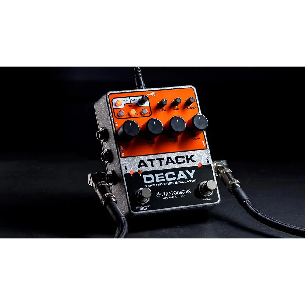 Electro-Harmonix Attack Decay Tape Reverse Simulator Pedal - Image 9