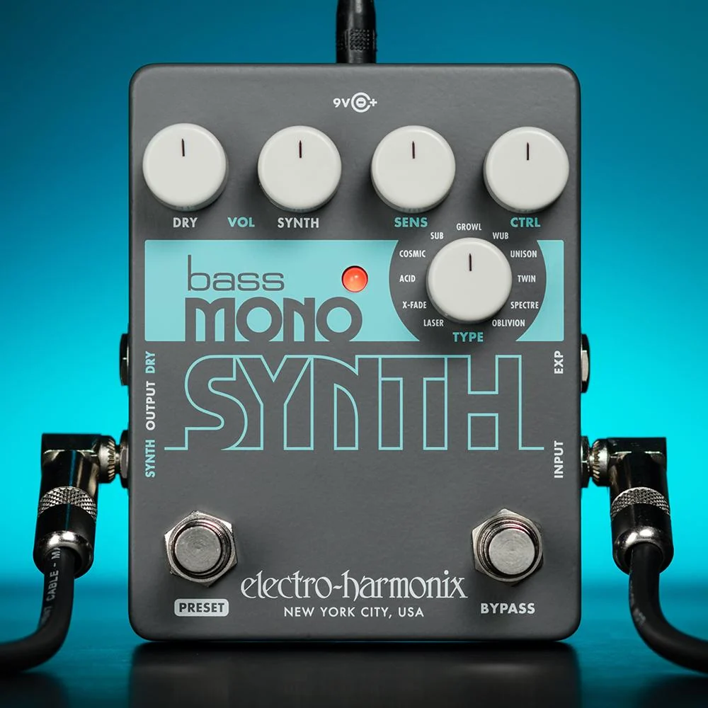 Electro-Harmonix Bass Mono Synth Bass Synthesizer Pedal - Image 7