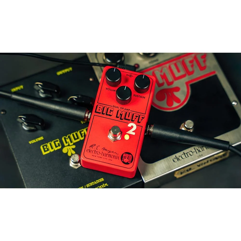 Electro-Harmonix Big Muff Pi 2 Dual Op-Amp Fuzz Pedal - Image 7