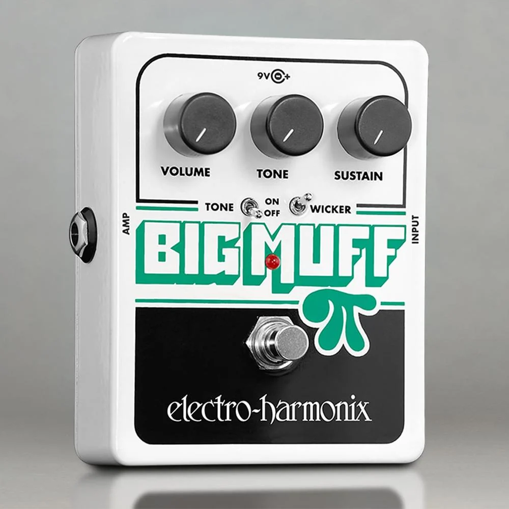 Electro-Harmonix Big Muff Pi with Tone Wicker Fuzz Pedal - Image 3