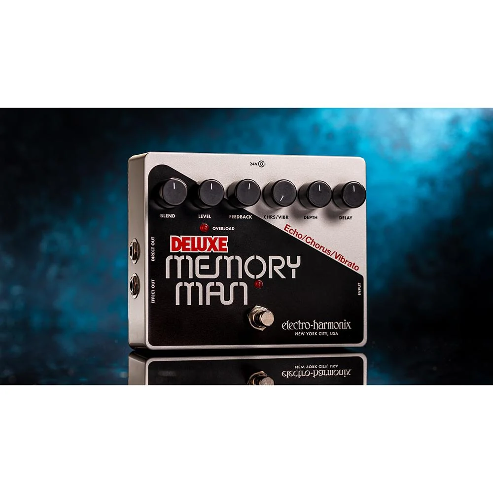 Electro-Harmonix Deluxe Memory Man XO Analog Delay Chorus Vibrato Pedal - Image 5