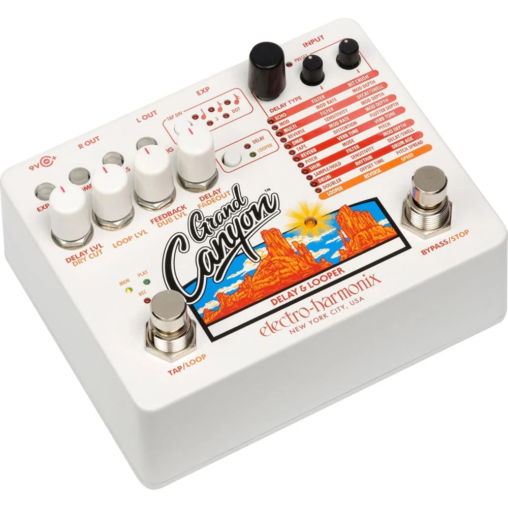 Electro-Harmonix Grand Canyon Delay and Looper Pedal - Image 4
