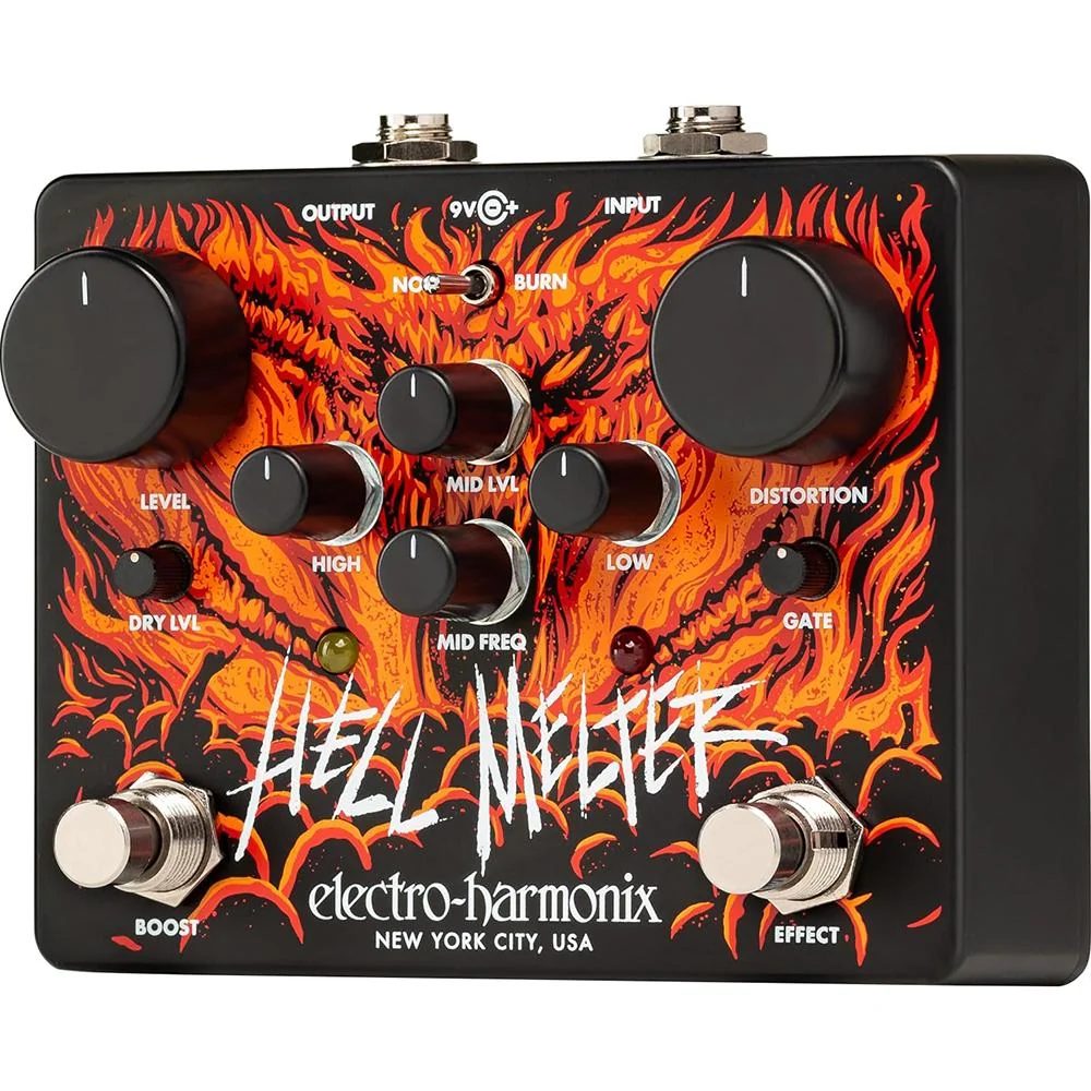 Electro-Harmonix Hell Melter Advanced Metal Distortion Pedal - Image 2