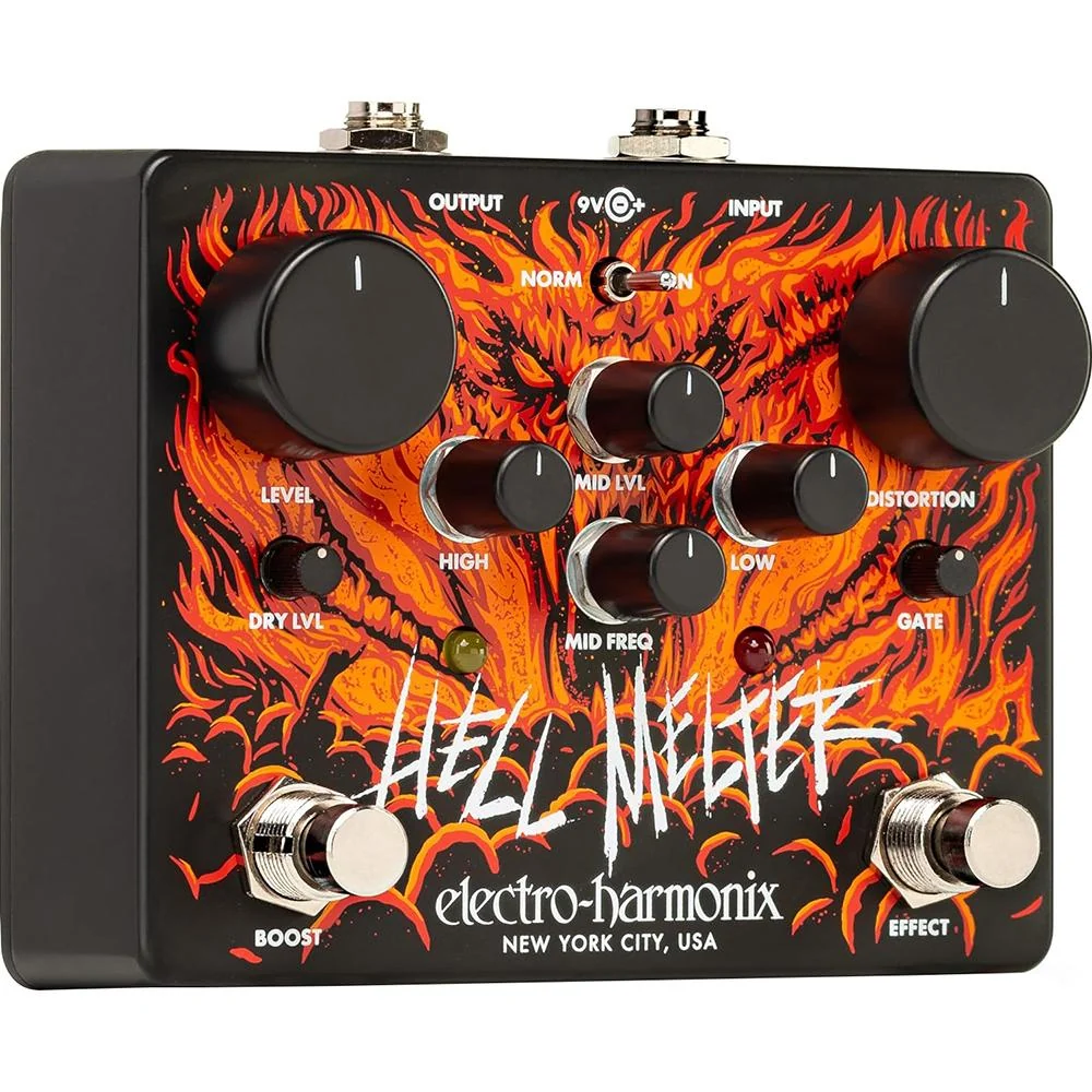 Electro-Harmonix Hell Melter Advanced Metal Distortion Pedal - Image 3