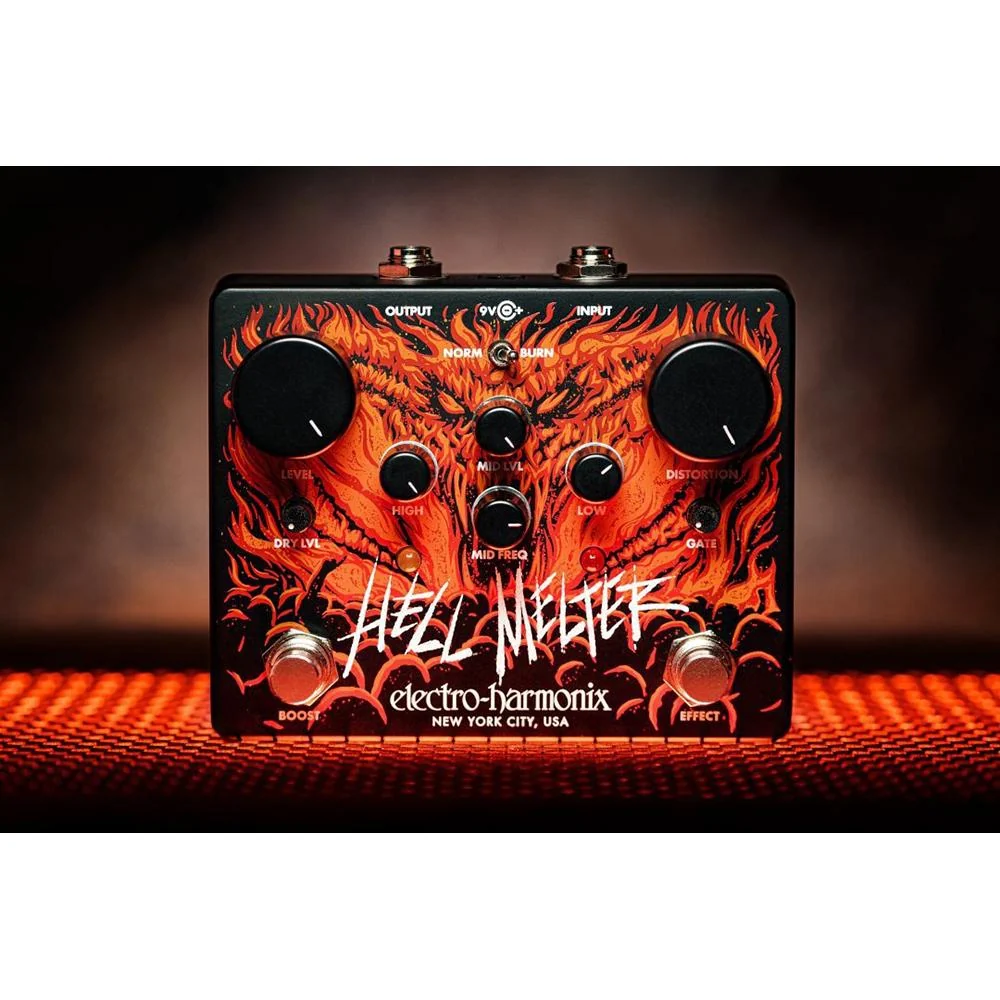 Electro-Harmonix Hell Melter Advanced Metal Distortion Pedal - Image 7