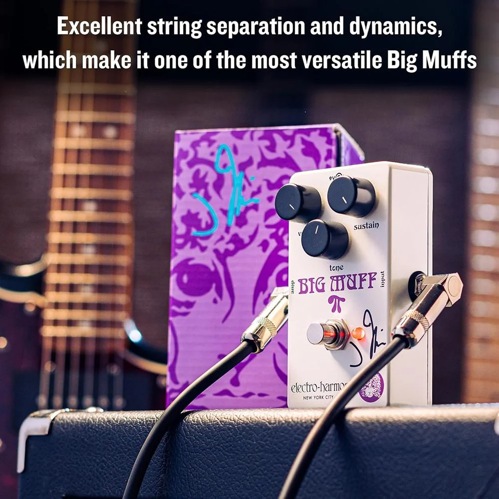 Electro-Harmonix J Mascis Violet Rams Head Big Muff Pi Artist Edition Fuzz Pedal - Image 10