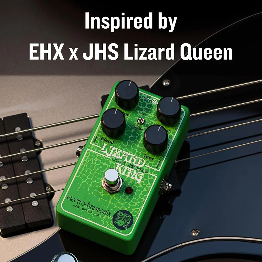 Electro-Harmonix Lizard King Bass Octave Fuzz Pedal - Image 8