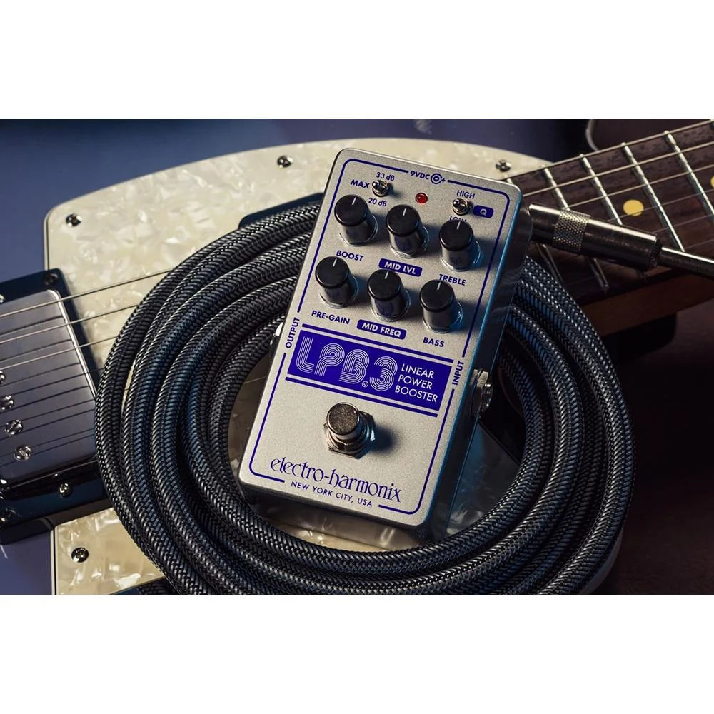 Electro-Harmonix LPB-3 Linear Power Booster and EQ Pedal - Image 12