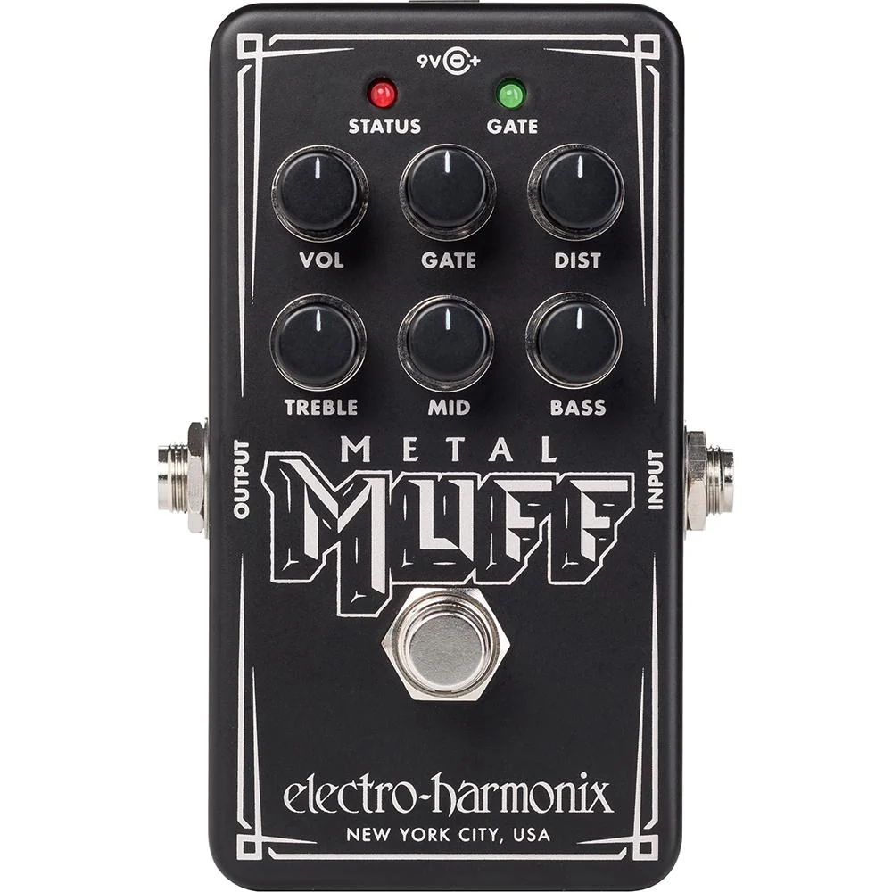 Electro-Harmonix Nano Metal Muff Distortion Pedal with Noise Gate