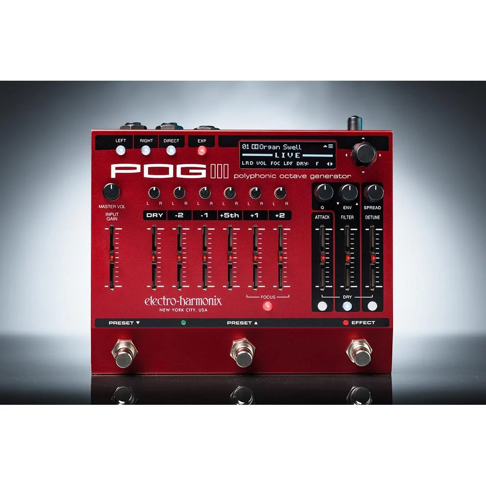 Electro-Harmonix POG3 Polyphonic Octave Generator Pedal - Image 12