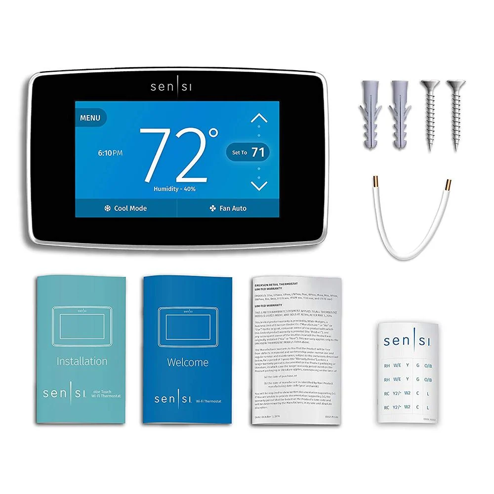 Emerson Sensi Touch Wi-Fi Smart Thermostat Black Open Box with 1 Year Warranty - Image 4