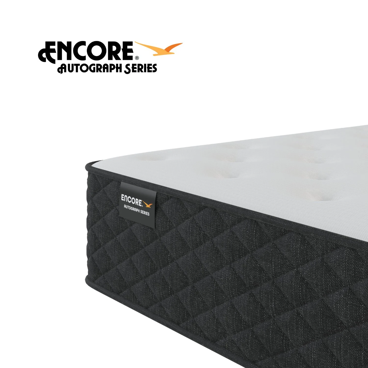 Encore 10.5" Twin BIAB Hybrid Mattress - Medium Firm, 10-Yr Warranty, Made in the USA - Image 3