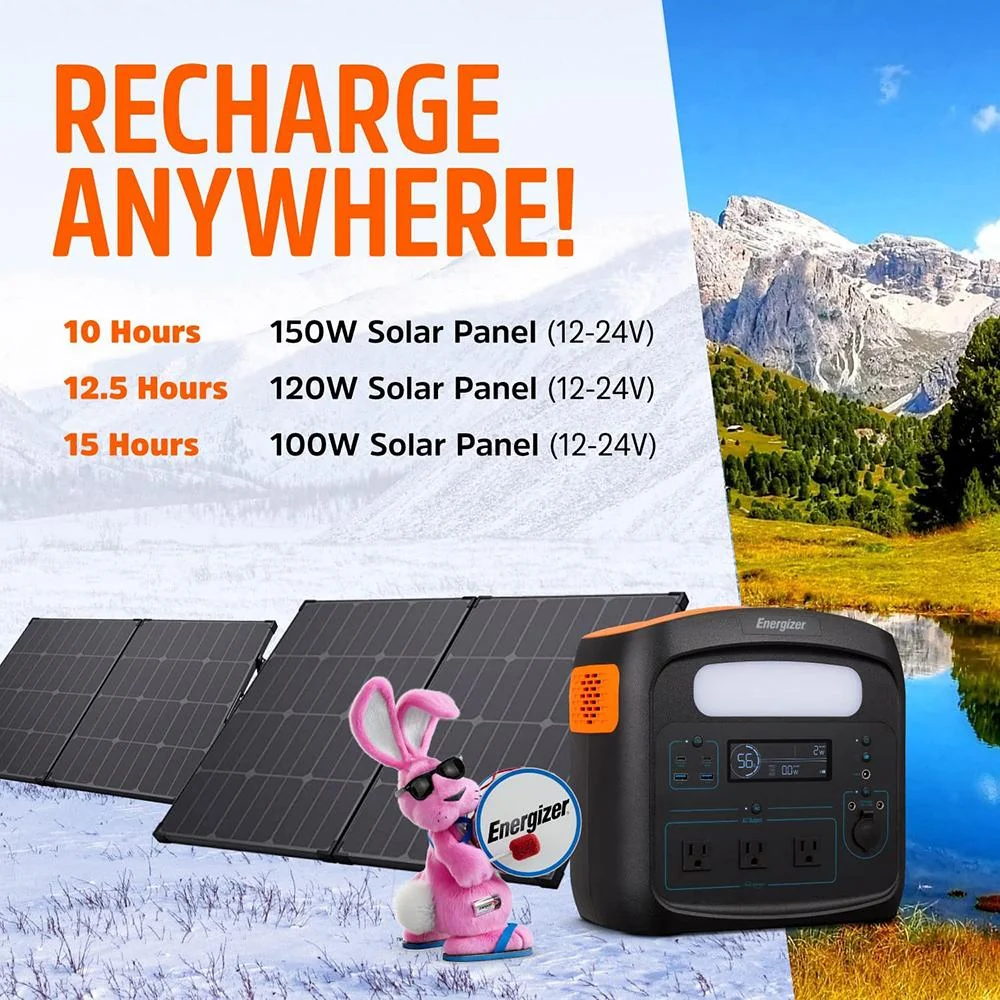 Energizer 960W MAX Portable Power Station Solar Generator Open Box + 1 Year Warranty - Image 6
