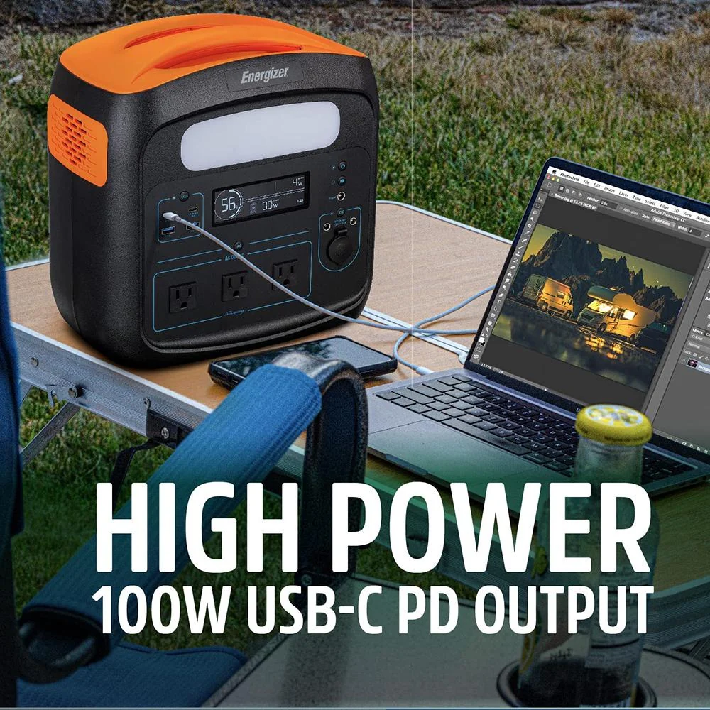 Energizer 960W MAX Portable Power Station Solar Generator - Open Box - Image 8