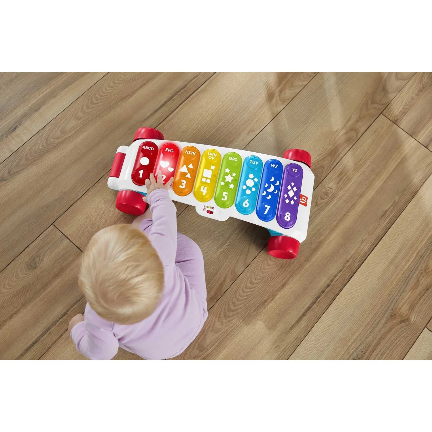FISHER PRICE Fisher-Price Baby to Toddler Learning Toy Giant Light-Up Xylophone - Image 6
