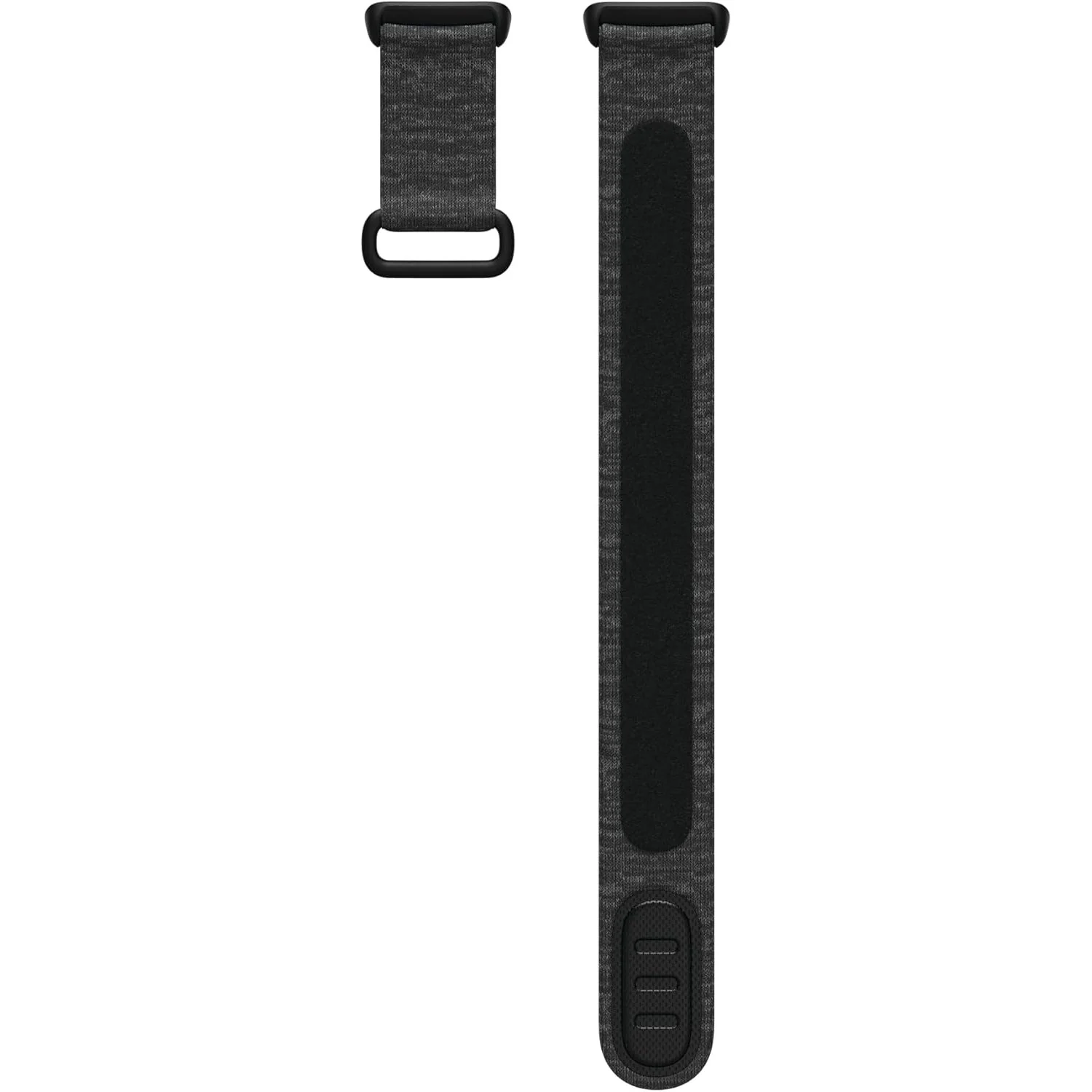 Fitbit Charge 5 & 6 Hook and Loop Accessory Band, Charcoal, Large