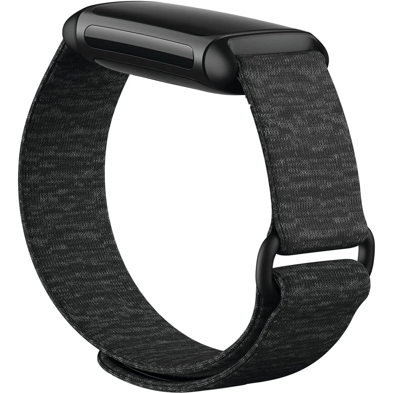Fitbit Charge 5 & 6 Hook and Loop Accessory Band, Charcoal, Large - Image 2