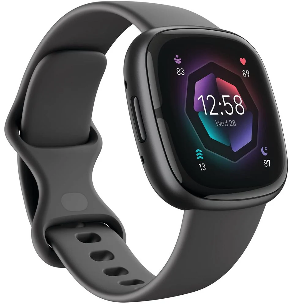 Fitbit Sense 2 Advanced Health & Fitness Smartwatch, Sleep Tools w/2 YR Warranty Bundle - Image 2