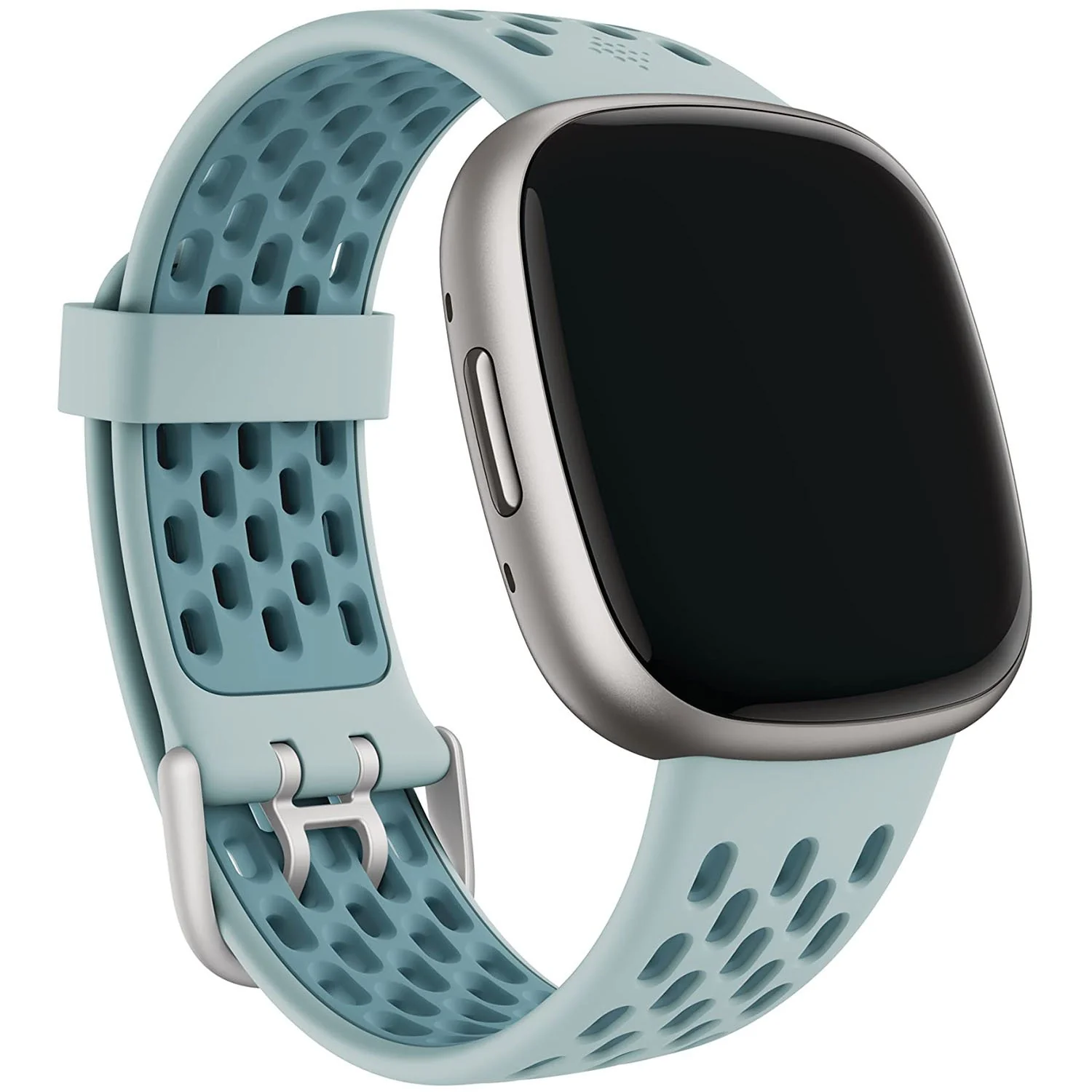 Fitbit Sport Bands for Fitbit 24mm Attach, Sea Blue / Ocean, Small - Image 3