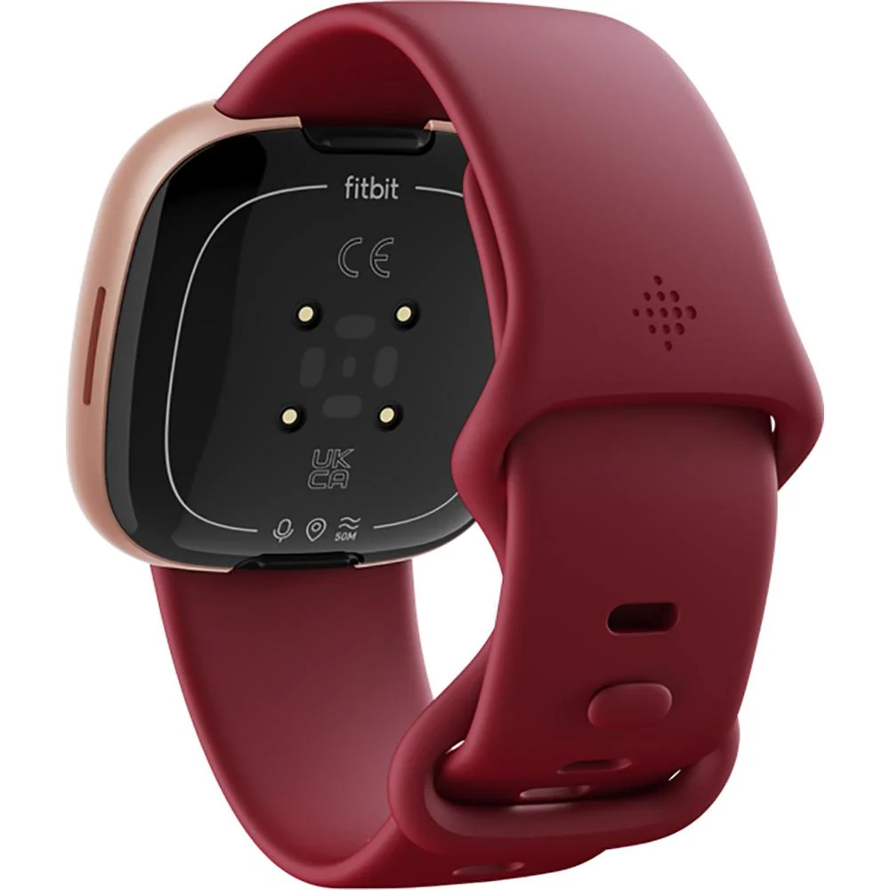 Fitbit Versa 4 Fitness Smartwatch, Beet Juice/Copper Rose Aluminum w/ Fitness Bundle - Image 10