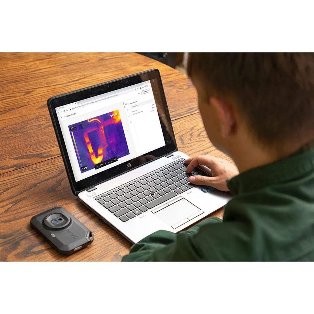FLIR C3-X 10,800 Pixels, Infrared Thermography, WiFi + Cloud Connection, LED Light - Image 7